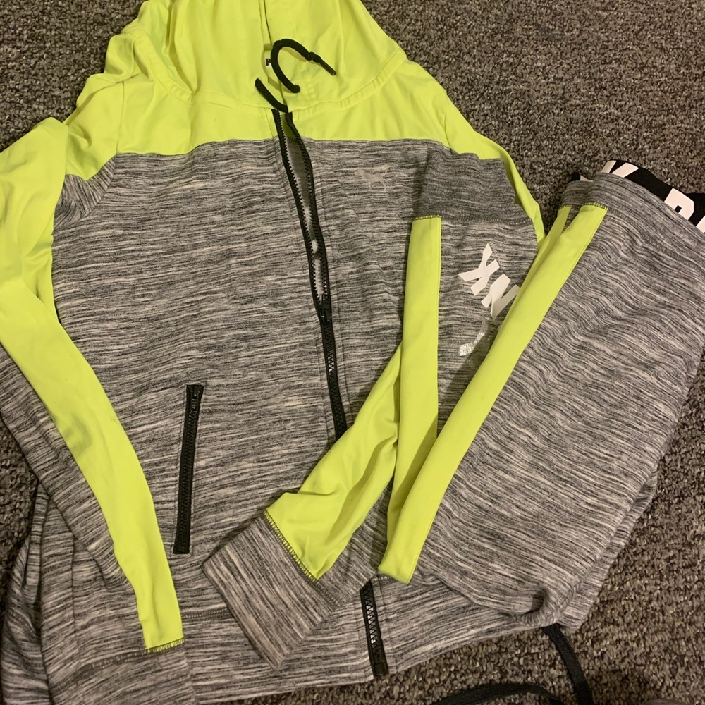 Pink jogging suit
